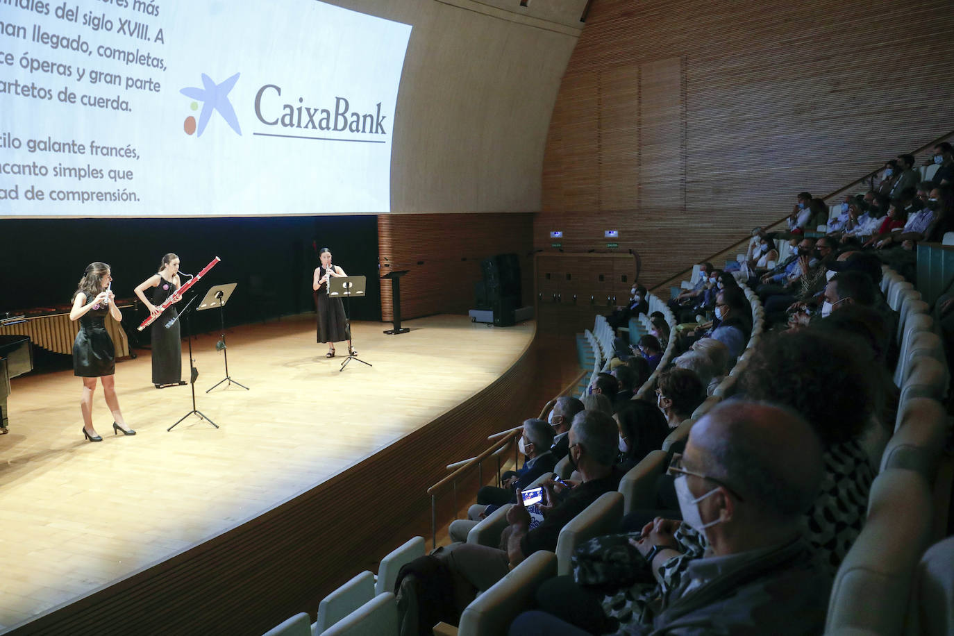 Concierto 'Jóvenes Talentos Musicales a Escena' en Les Arts