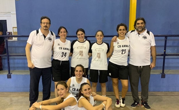 Derrotas para los equipos del Club Baloncesto Anna en la segunda jornada liguera