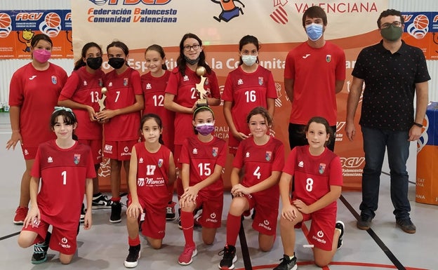 Dénia Básquet y Paidos, campeones de la Lliga Valenciana alevín