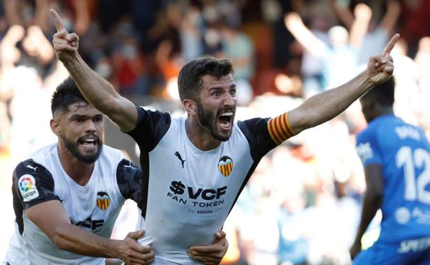 La jugada que ha evitado dos veces en el último minuto que el Valencia pierda en Mestalla