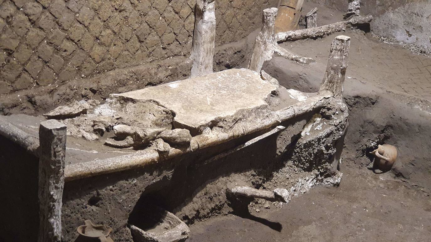 Un nuevo y raro descubrimiento en Pompeya