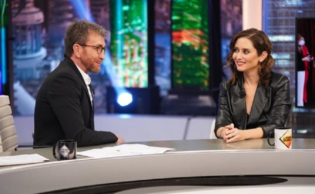 Isabel Díaz Ayuso, en 'El Hormiguero': del bloqueo del WhatsApp a la nevera, el bar y las drogas