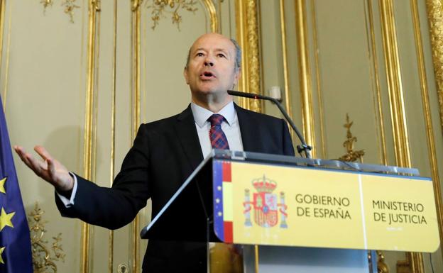 El exministro Campo se aparta de ver el recurso de Fernández Díaz en 'Kitchen'