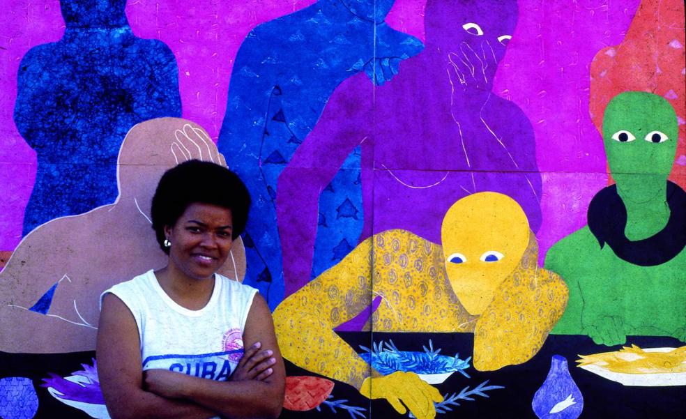 El viaje del color al dolor de la cubana Belkis Ayón