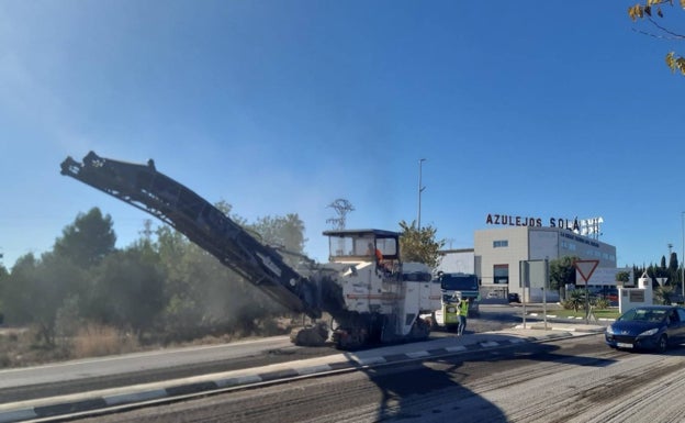 Paterna inicia la remodelación de la carretera que une la CV-35 con el polígono L'Andana