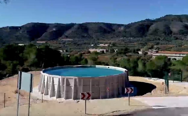 Pinet ya cuenta con un depósito de agua para la extinción de incendios forestales