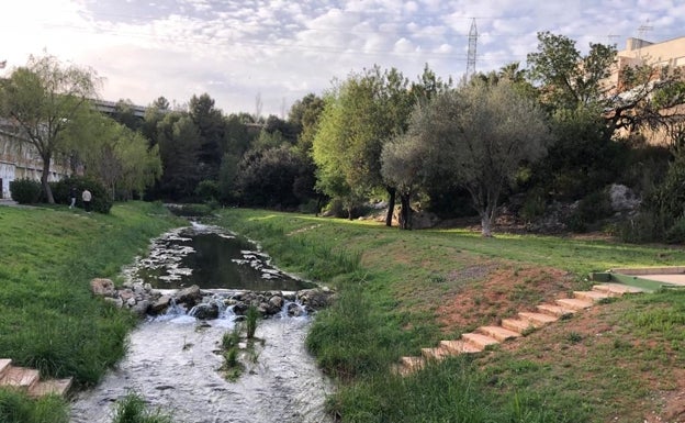 La Confederación incluye el río Sants a su paso por l'Alcúdia de Crespins en el Plan de Caudales Ecológicos 22-27