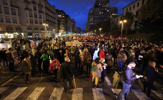 Manifestación en Valencia por la financiación de la Comunitat: horario y recorrido