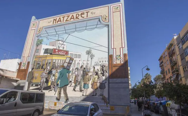 El mural más nostálgico de Valencia