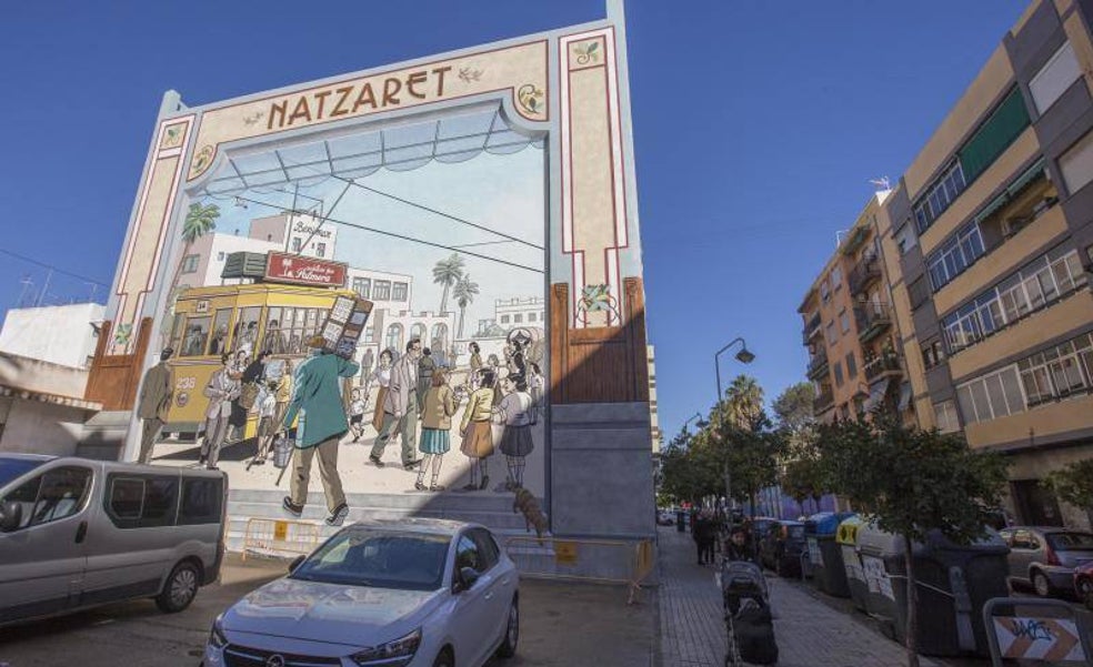 El mural más nostálgico de Valencia