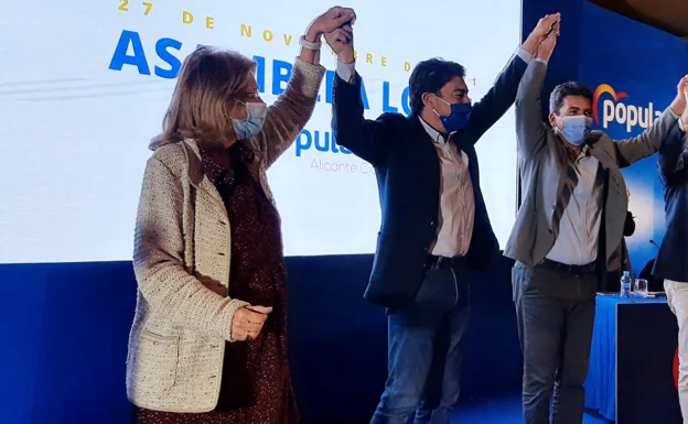Barcala, proclamado presidente del PP local de Alicante ante más de 600 simpatizantes