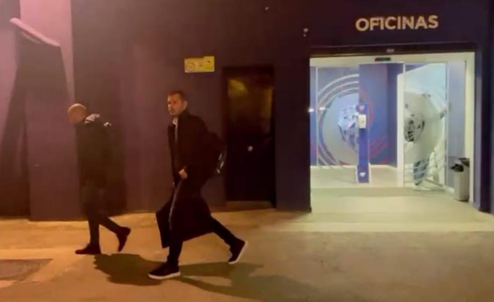 La dirección deportiva regresa al consejo del Levante donde se decide el futuro de Pereira