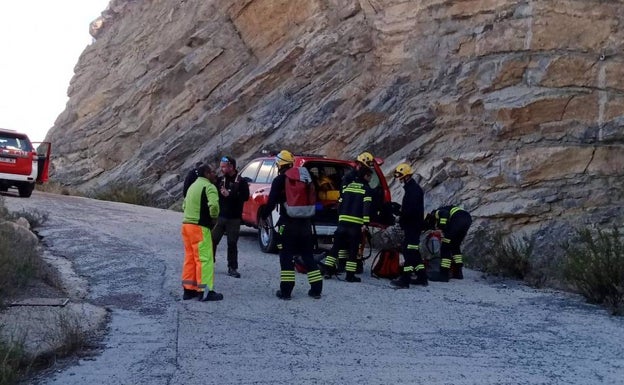 Rescatan a un hombre atrapado en la sierra de Fontcalent con un ataque de pánico