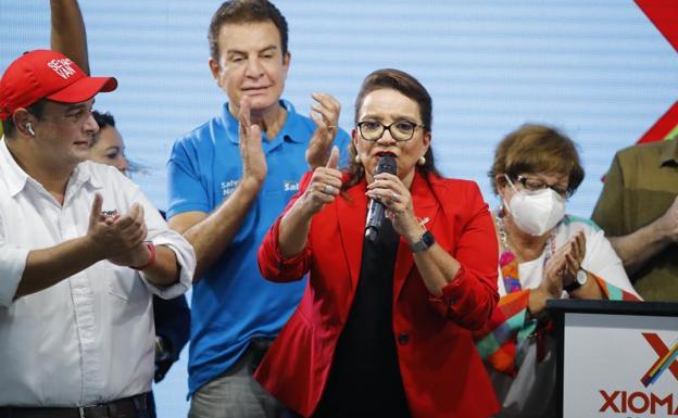 Por primera vez una mujer podría ser presidente en Honduras