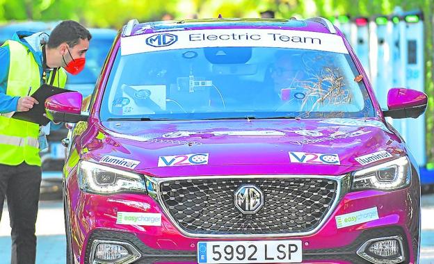 Eco-Rallye Madrid: MG se estrena en la capital