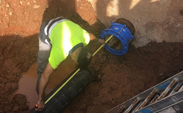 Dos zonas de Sagunto, sin agua en la noche del miércoles al jueves