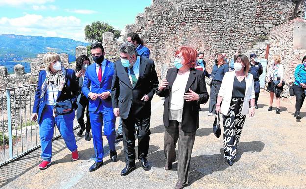 El castillo de Sagunto, sin inversión siete meses después de la visita ministerial