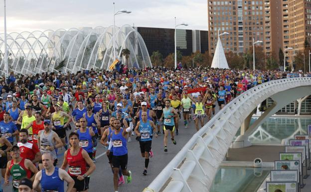 Estos son los kilómetros donde más afectará el viento durante el Maratón de Valencia