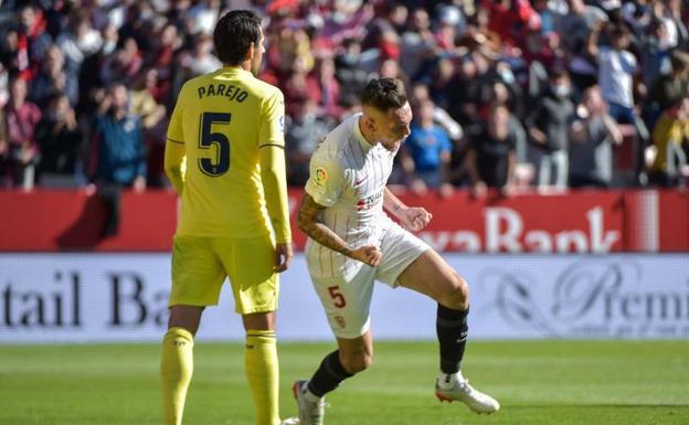 Ocampos da al Sevilla una victoria agónica ante el Villarreal