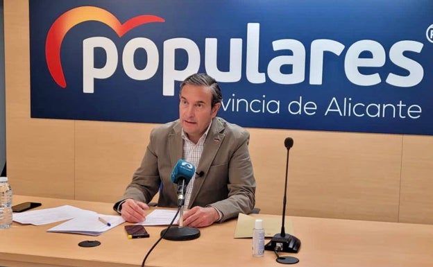 El PP señala a Puig por «dejar colgados» 35 proyectos para Alicante