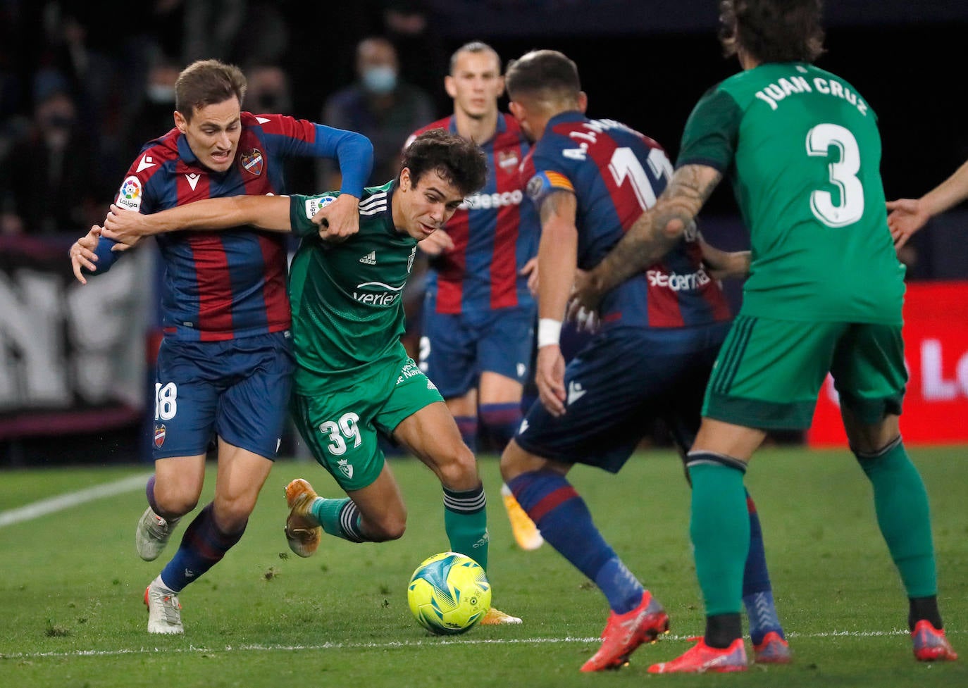 Las mejores imágenes del Levante UD-CA Osasuna