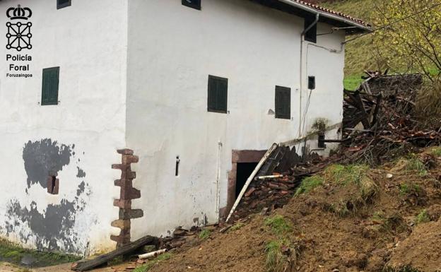 Una mujer, primera víctima mortal en Navarra por la borrasca Barra