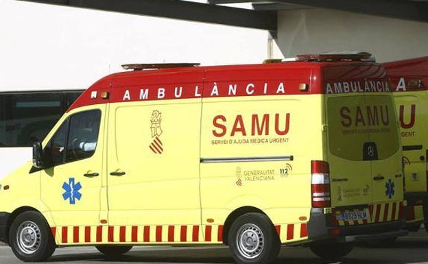 Un hombre herido tras caer con su moto en Callosa d'en Sarrià