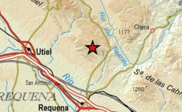 Terremoto a 9 kilómetros de Requena