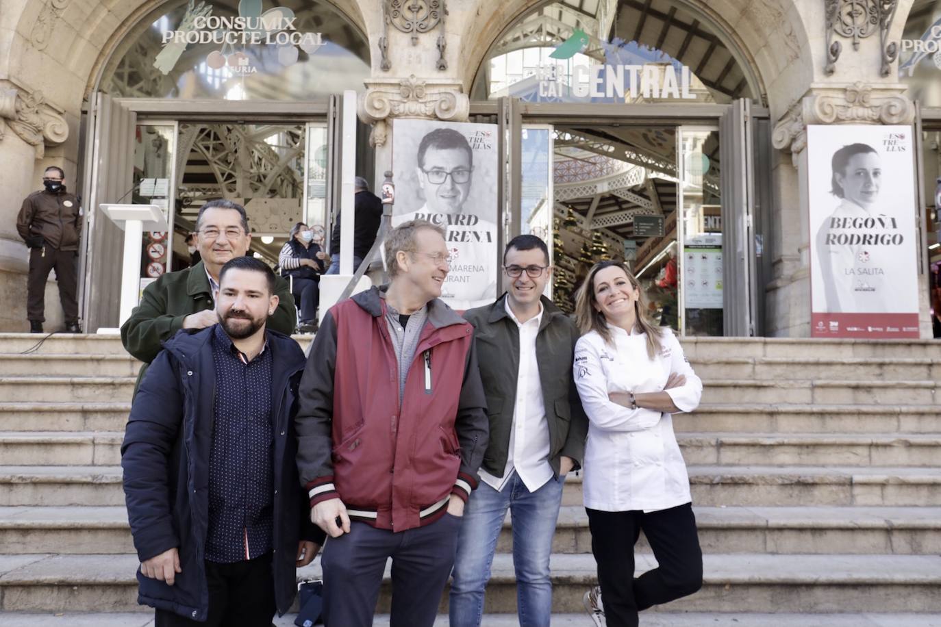 El paseo de la fama de la Guía Michelin en Valencia