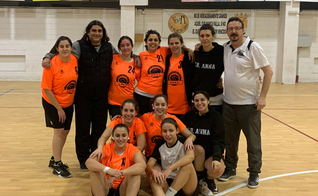El equipo femenino sénior del Club Baloncesto Anna se asegura la segunda posición