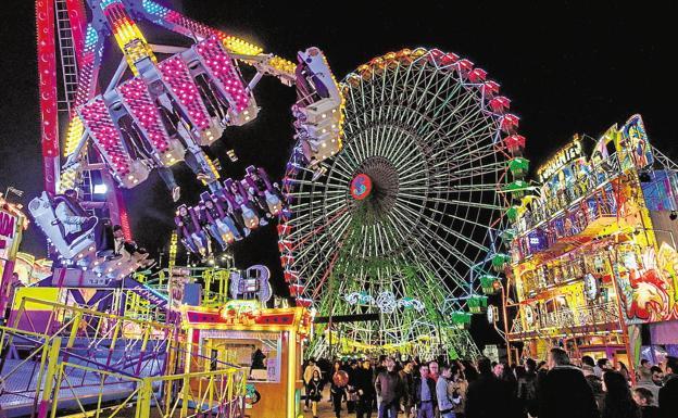 Feria de atracciones de Navidad en Valencia: horario, cómo llegar y precio de las atracciones