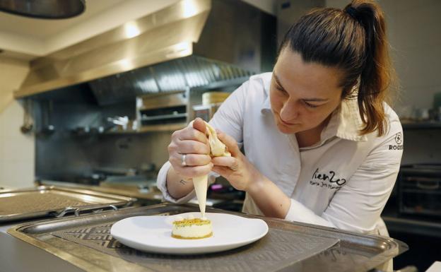 María José Martínez logra la primera estrella Michelin para el restaurante Lienzo