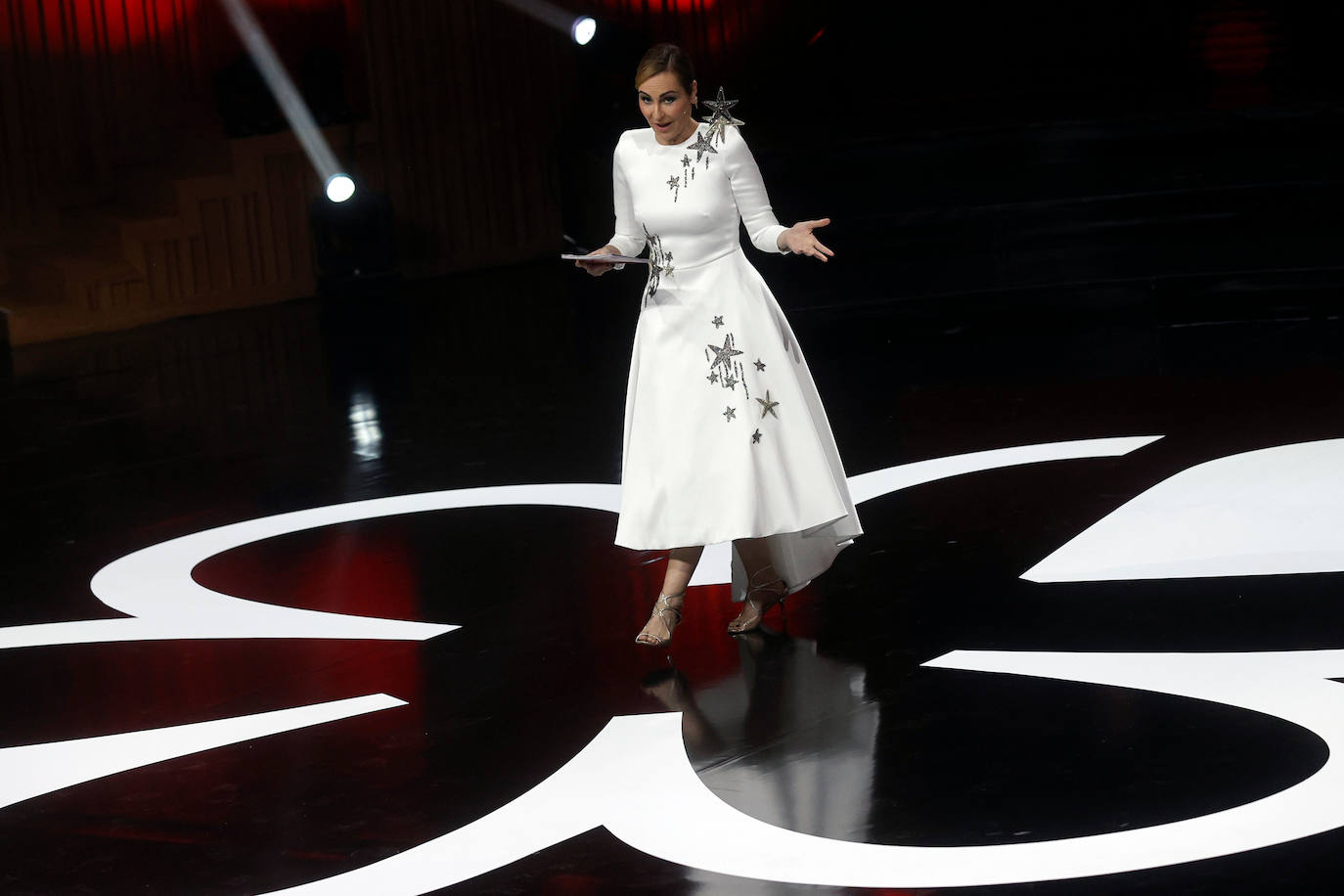 El espectacular vestido de Ana Milán en la gala de las Estrellas Michelin