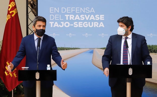 Mazón y López Miras instan a Puig a rebelarse contra proyecto de financiación del Gobierno central