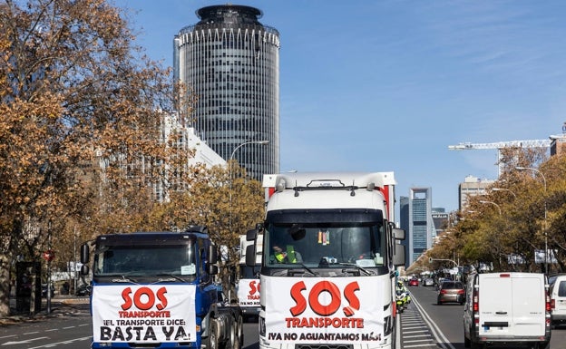 La convocatoria de huelga del transporte cuesta 250 millones a las grandes cadenas