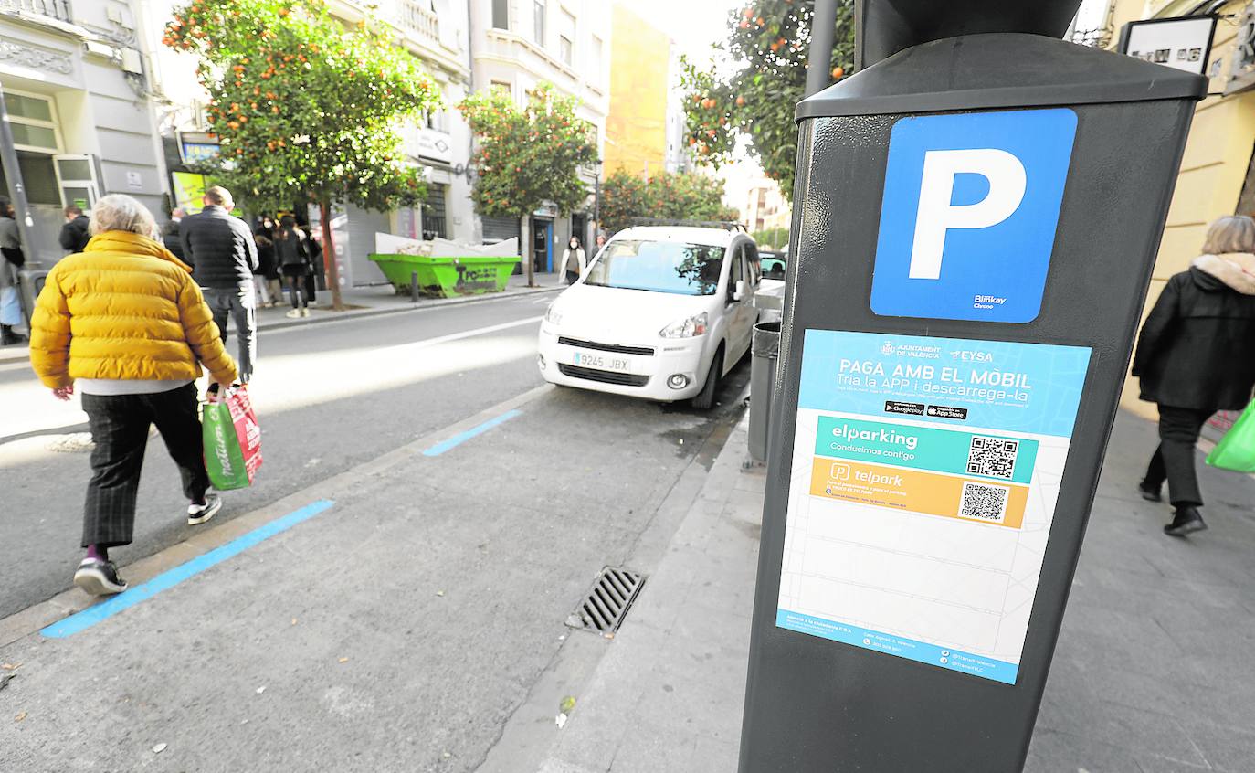 Valencia estrenará el parking en la calle sólo para vecinos con 334 plazas en Ruzafa