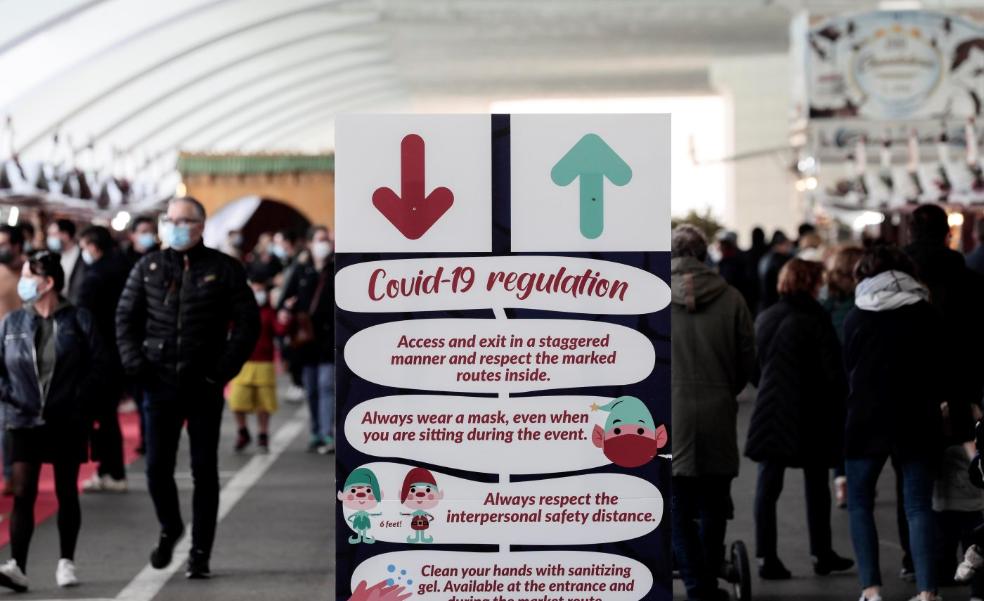 La Comunitat encara la Navidad con el doble de casos activos de coronavirus que hace un año