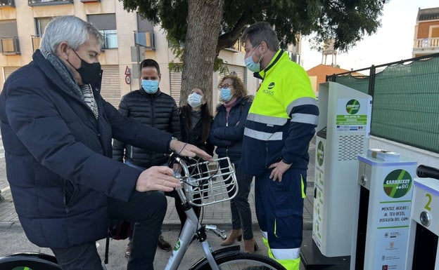 Cuatro municipios de l'Horta Nord incorporan el servicio de préstamo de bicicletas