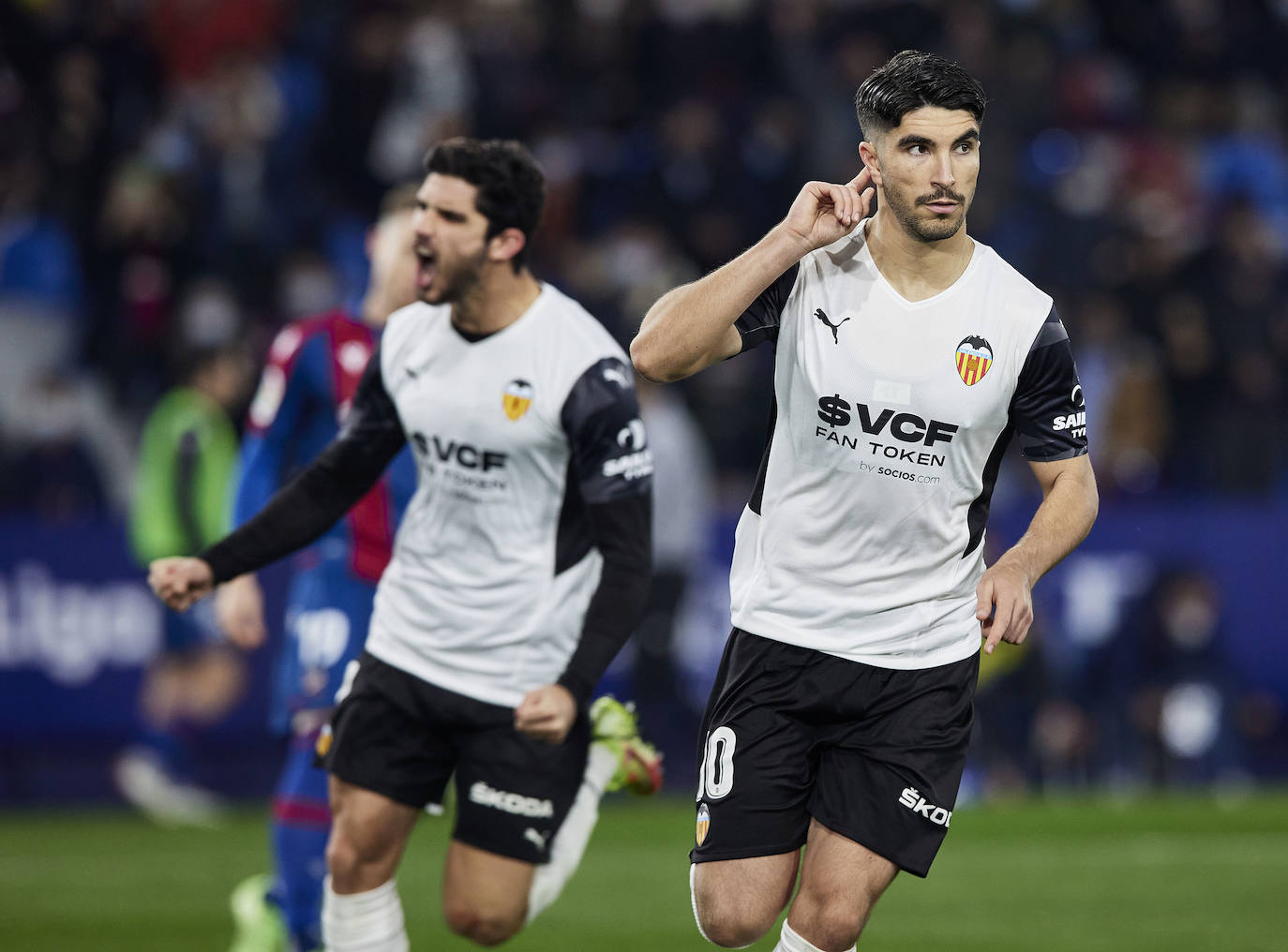 Las mejores imágenes del Levante UD-Valencia CF