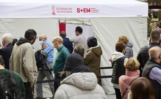 Todos los puntos de vacunación, esta semana, en Valencia, Alicante y Castellón