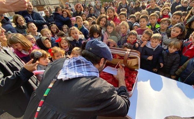 'L'Home de les Orelles' de Cocentaina vuelve al Pla de la Font