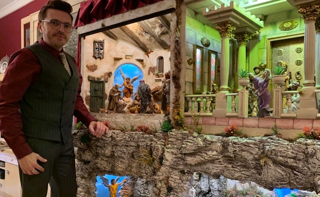 Un Belén con el 'beatet' y San Francisco de Asís, el mejor de Gandia