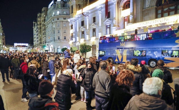 Las entradas para ver la Cabalgata Estática de Reyes de Valencia se agotan en sólo una hora