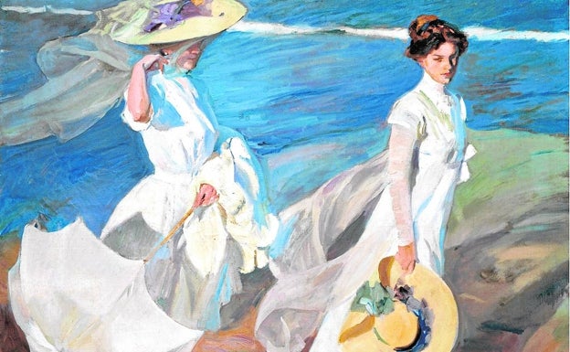 Sorolla también conquista Italia