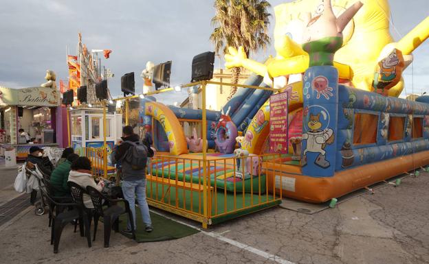 Muere la otra niña herida al salir volando el castillo hinchable de Mislata