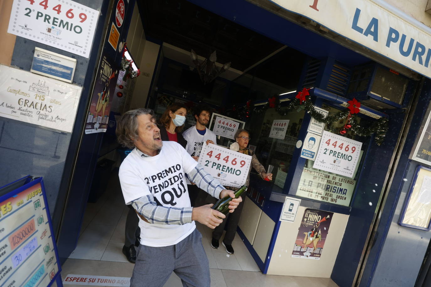 La Comunitat celebra sus premios en el sorteo del Niño 2022