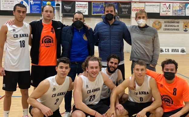 El Club Baloncesto Anna comienza el año con una importante victoria