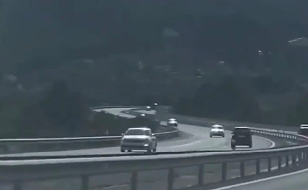 Un conductor 'kamikaze' provoca un accidente en la AP7 a su paso por Altea