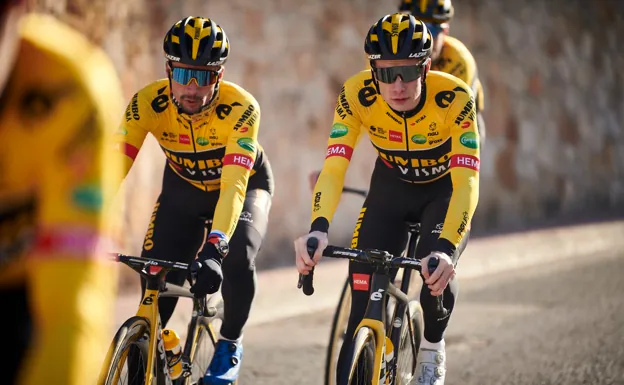 Roglič y Vingegaard preparan en Alicante un Tour de Francia en el que compartirán jefatura de filas