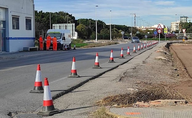 La carretera que une Alboraya y Tavernes Blanques contará con un paso para peatones